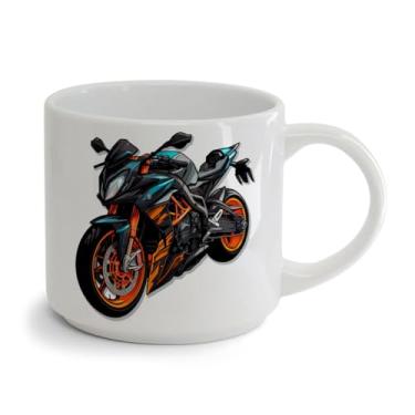 Imagem de Xícara Bucks Porcelana 450ML Motocicleta esportiva 02