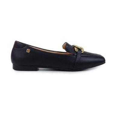 Imagem de Sapato Feminino Santinelli Loafer Preto - 1526-Feminino