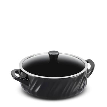 Imagem de Ceraflame Caçarola Baixa Twist 28cm 4500ml (Indução) - Preto