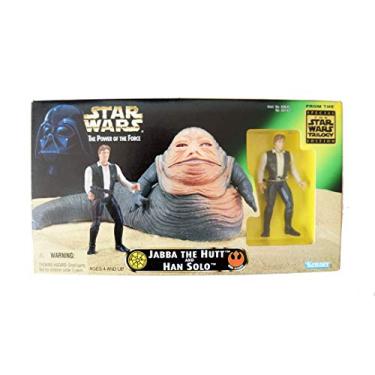 Imagem de Star Wars Power of the Force Collectors Trilogy Edition Jabba The Hut & Exclusive Hans Solo Boxed Set