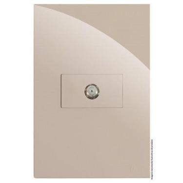 Imagem de Kit Coaxial Antena Horizontal 4X2 Brg11391-3Ar - Blux Recta Areia Glos