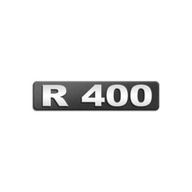Imagem de Emblema Potência Para R400 Moderno - Cromado - Venka