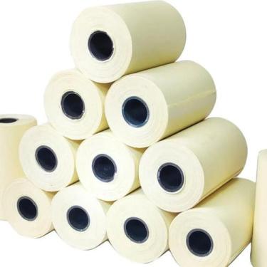 Imagem de Bobina Térmica 57x22 Amarela C/100 Un 57mm - DC Automação