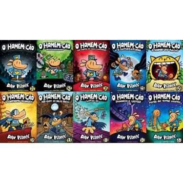 Imagem de Coleção O Homem-Cão Do Livro 1 Ao 10 - Companhia das Letras