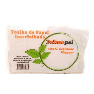 Imagem de Papel Interfolha 100% Celulose 1.000 Folhas - Primepel