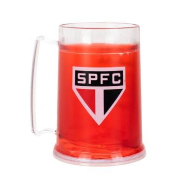 Imagem de Caneca Gel Isolante Térmico 300ml - São Paulo SPFC - Mileno