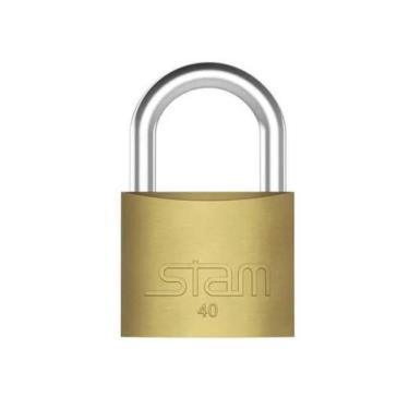 Imagem de Cadeado Latão Com Chave 40mm Stam