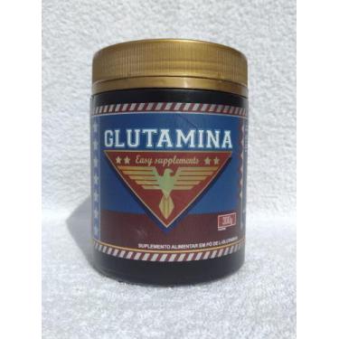 Imagem de Glutamina em pó 100% pura 300g - easy supplements