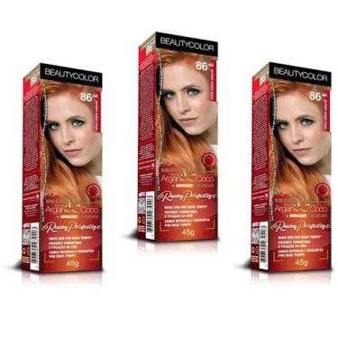 Imagem de TINTURA BEAUTY COLOR CREME ARGAN COLORS 03x96.44 RUIVO CLARO INDECIFRA