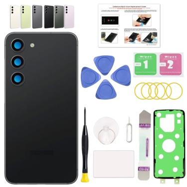 Imagem de GREEN FUSION Compatível com substituição da capa traseira do Galaxy S23 Plus, porta de vidro traseira da série S23 Plus SM-S916 com lente de câmera pré-instalada, ferramentas de reparo e instruções,