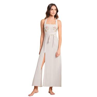 Imagem de Maaji Vestido longo feminino, Branco, G
