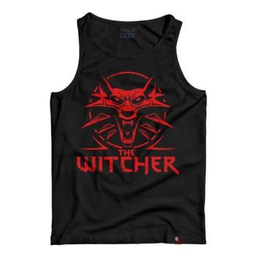 Imagem de Camiseta Regata The Witcher Geralt De Rívia Blusa Série Game - KING OF