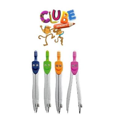 Imagem de Compasso  Metálico Colorido Leo&Leo Resinado - JOCAR OFFICE