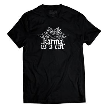 Imagem de Camiseta Unissex Taylor Swift Karma Is Cat Tour Novidade! - SEMPRENALU