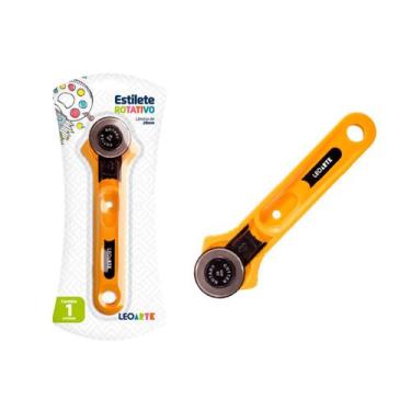 Imagem de Estilete Rotativo 28mm Blister Leoarte - Leo Arte