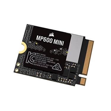 Imagem de Corsair MP600 Mini 2TB M.2 NVMe PCIe x4 Gen4 SSD - M.2 2230 - Up to 7,000MB/sec Sequential Read - High-Density 3D TLC NAND - Great for Steam Deck and Microsoft Surface - Black