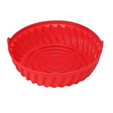 Imagem de Forma Assadeira Para Fritadeira Air Fryer Forno Em Silicone - Prox, Ve