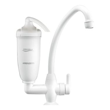 Imagem de Purificador Torneira Acqua Bella Branco Mesa Bancada Lorenzetti, Branc