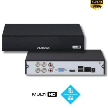 Imagem de Dvr Stand Alone Intelbras 4 canais MHDX 3004-C Full Hd 1080P Multi Hd 