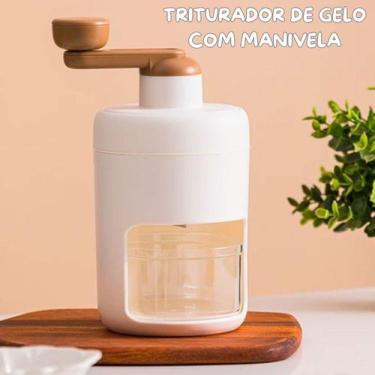 Imagem de Triturador raspadinha de Gelo Com Manivela Multiuso Para Drinks - TOP 