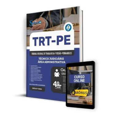 Imagem de Apostila TRT-PE 2024 - Técnico Judiciário - Área Administrativa