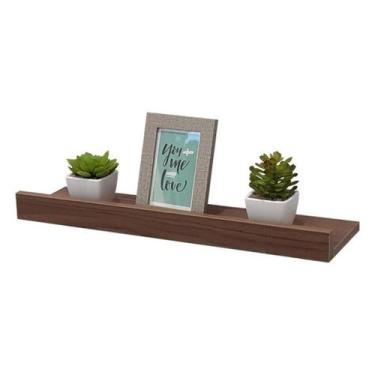 Imagem de Prateleira Suspensa 60cm Porta Temperos, Esmaltes, Quadros, Livros, Fo