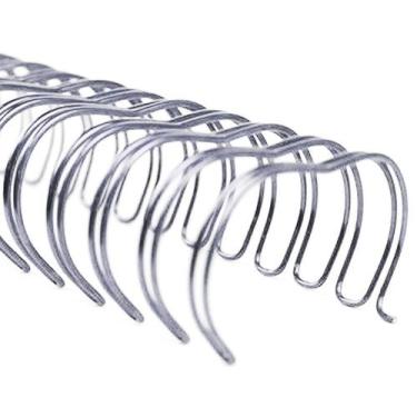 Imagem de Wire-o 3/4" Prata (10UN) - Loja do Papel