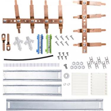Imagem de Barramento Cemar Ii Trifasico 150A 16 Disjuntores Din 904541N