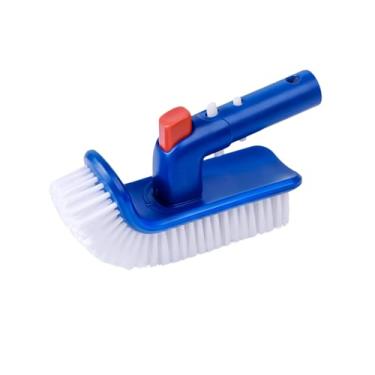 Imagem de YAFALA Escova de piscina com cabeça rotativa de 90 graus, ferramenta de limpeza premium para limpeza de piscinas, azulejos, vidro e mesa de bilhar