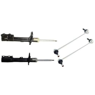 Imagem de PAR AMORTECEDOR DIANTEIRO E BIELETAS ESTABILIZADORAS ECO SPORT 2012 2013 2014 2015 2016 2017 A 2021