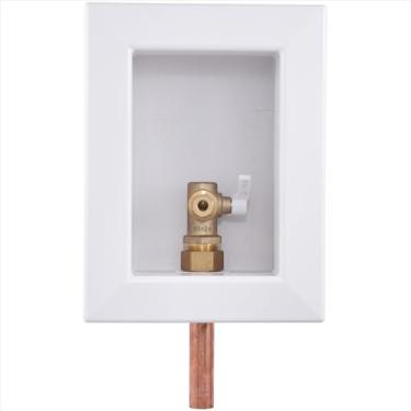 Imagem de Holdrite HR-IM-M-0 Caixa de tomada para máquina de gelo sem fogo, branca