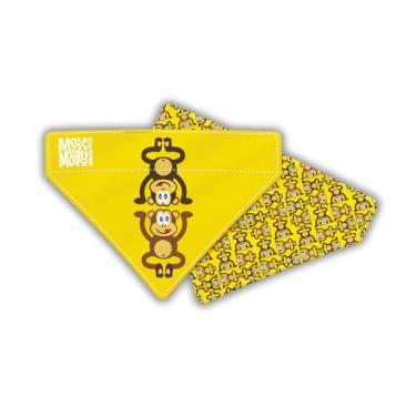 Imagem de Bandana reversível Max & Molly 2 em 1 para coleiras para animais de estimação - designs vibrantes, duráveis e laváveis na máquina - Acessório de tecido deslizante para gatos e cães - Babador de