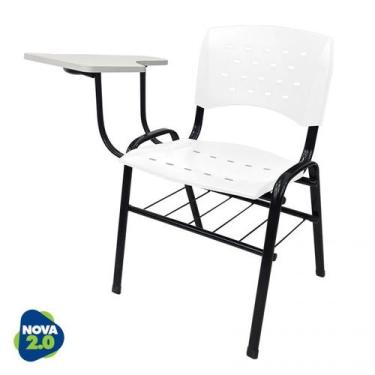 Imagem de Cadeira universitária lg flex várias cores - LG FLEX CADEIRAS, BRANCA