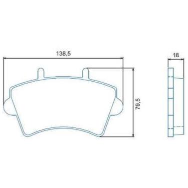 Imagem de Pastilha de Freio Renault Master 2002 a 2013 JURID HQJ-2275