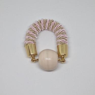 Imagem de Porta Guardanapo Murano Rosé e Bege - Decor Madame Blue