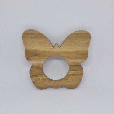 Imagem de Porta Guardanapo Borboleta Madeira - Decor Madame Blue