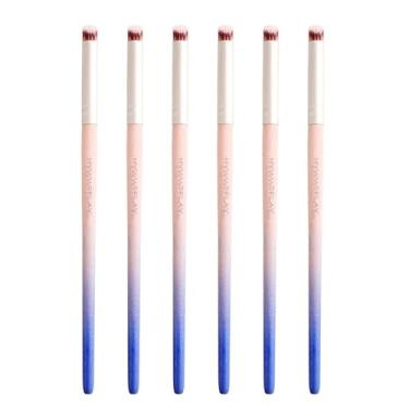 Imagem de HYWWPFLAY Peças Ombre Nail Brush Wood Nail Pen Ombre Brush para Unhas de Gel Pincel de Gradiente de Unha Pincéis de Design de Unha Kit de Pintura de Unha Ferramentas para Arte de Unha Acessórios Para