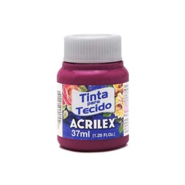 Imagem de Tinta Para Tecido Acrilex Fosca 37ml Escolha a Cor, 640 - PITAYA