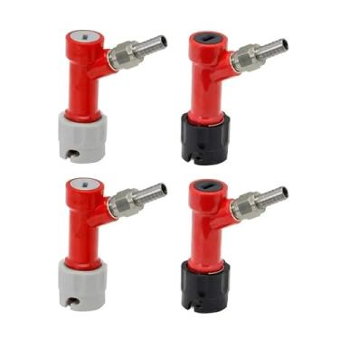 Imagem de Fabricação caseira de cerveja Homebrew Pin Lock Disconnect Set, Brand Pin Lock Connectors, MFL with Swivel Nuts for Draft Beer Keg System Acessórios para vinho