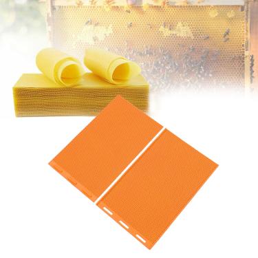 Imagem de 2PCS Silicone Black Fellow, Cera DE Abelha Pressione DIY Senas DE Abelhas Fundação MACHINE MANUAL DE BORRAGEM Fundação Fundação Molde Fundação Fundação (Laranja)