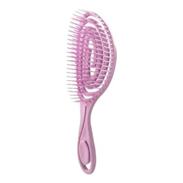 Imagem de Almofada de ar Pente Pente de cabelo emaranhado Escova de cabelo Emaranhado Oco para fora Escova de cabelo cacheado molhado Pente Ferramentas de estilo de salão (04)