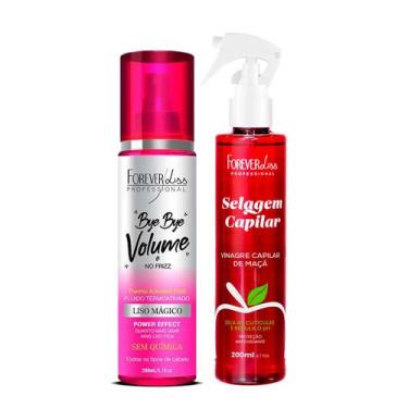 Imagem de Kit Vinagre de Maçã e Bye Bye Volume 200ml Forever Liss - Forever Liss