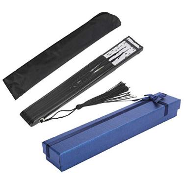 Imagem de Ventilador dobrável para gatos, ventilador para gatos de desenho animado, ventiladores de papel portáteis, adequado para dança, apresentações de palco, casamentos, igrejas, festas