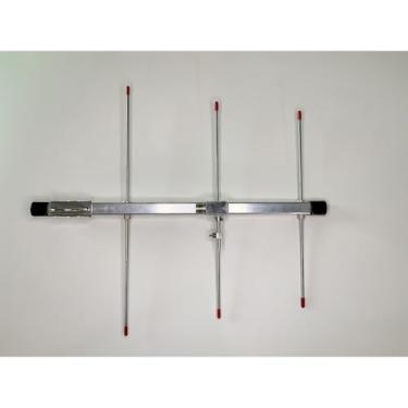 Imagem de GOOZEEZOO Antena Yagi de Alto Ganho 7dBi 2m/70cm ao Ar Livre GRMS Yagi Antena com Parafuso em U 430~440MHz para Sistema Repetidor de Rádio Amador 433MHz