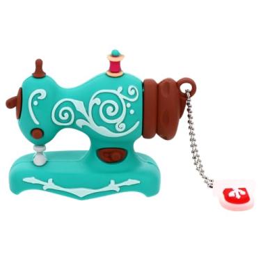 Imagem de 3 peças de máquina de costura U Disk USB drive pen drive de memória para armazenamento USB Flash Drive U Disk portátil USB Memory Stick U Disk Cartoon USB Stick U Drive