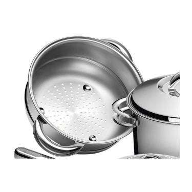 Imagem de Jogo De Panelas Aço Inox 6 Pçs Solar Tramontina