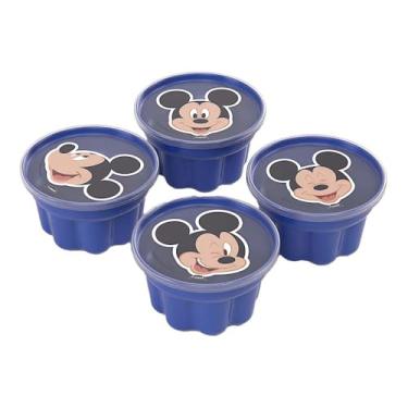 Imagem de Kit 4 Formas de Gelatina Lúdica Mickey Plasútil