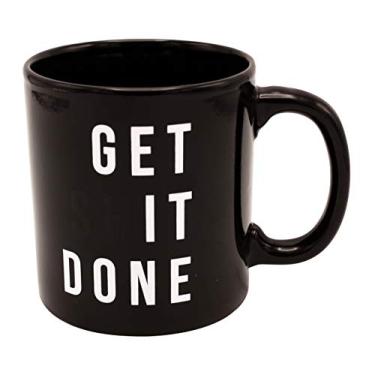 Imagem de Island Dogs Caneca gigante de 623 g que muda de cor – Get Sh*t Done Caneca de café divertida – Caneca engraçada de cerâmica sensível ao calor – Presentes incomuns para escritório, aniversários