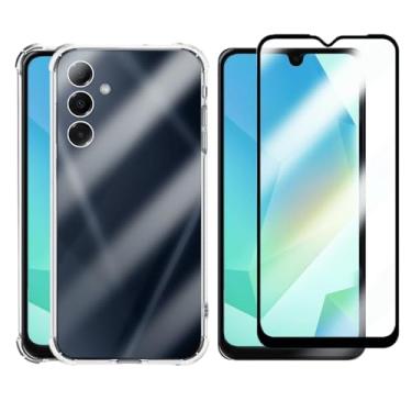 Imagem de Kit Capinha Capa Antiqueda para Samsung Galaxy A16 + Película de Vidro 3D