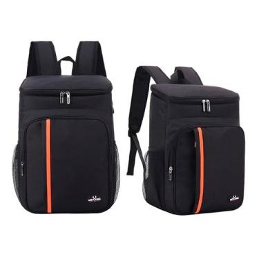 Imagem de Mochila Bolsa Cooler Térmica Impermeável Praia Piscina - Genérica